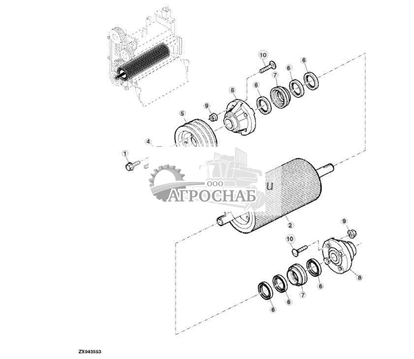 LOWER ROLL COMPONENTS 